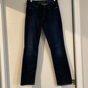 Calvin Klein Straight Leg Jeans Sz 29 Length 30in